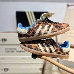 Adidas x Wales Bonner Samba Pony Leopard Print Women's